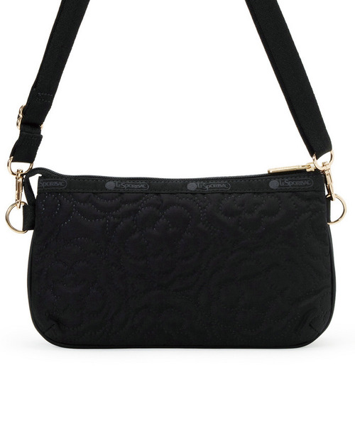 LeSportsac（レスポートサック）の「Medium Koko Crossbody パフィーブロッサムズ（ショルダーバッグ・レディース・ブラック・FREE）」の3枚目の写真