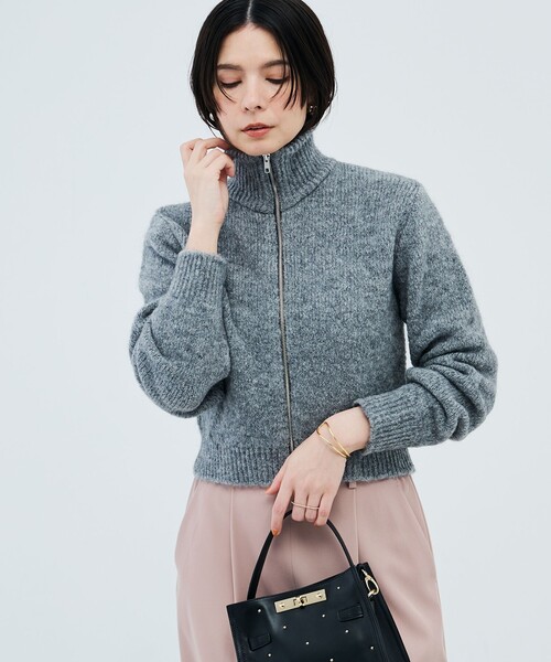 NOLLEY’S（ノーリーズ）の「【WEB限定】【Tricots Jean Marc】GLENDALE（カーディガン/ボレロ・レディース・ネイビー/グレー・FREE）」の19枚目の写真