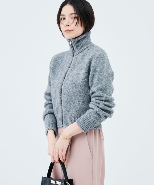 NOLLEY’S（ノーリーズ）の「【WEB限定】【Tricots Jean Marc】GLENDALE（カーディガン/ボレロ・レディース・ネイビー/グレー・FREE）」の21枚目の写真