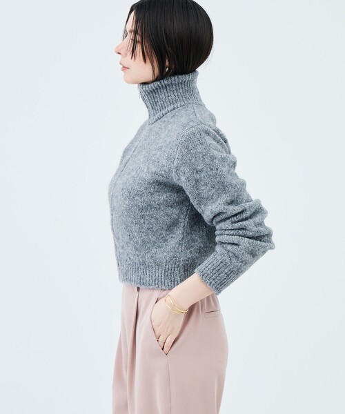 NOLLEY’S（ノーリーズ）の「【WEB限定】【Tricots Jean Marc】GLENDALE（カーディガン/ボレロ・レディース・ネイビー/グレー・FREE）」の22枚目の写真