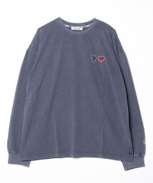 heart patch pigment long tee
