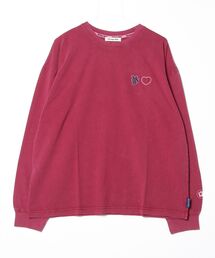 heart patch pigment long tee