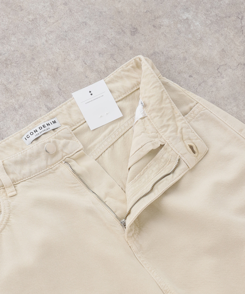 AP STUDIO(エーピーストゥディオ)の「【ICON DENIM/アイコンデニム】DEBBY DENIM(DESERT)(デニムパンツ・レディース・ベージュ・27/26/25/24)」の20枚目の写真