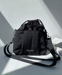 軽量 2WAYミニトートバッグ ショルダー付き