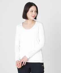 PING（ピン）の「【PING APPAREL】ベア天竺UV接触冷感長袖Uネックインナー (LADIES)（その他アンダーウェア/インナー）」