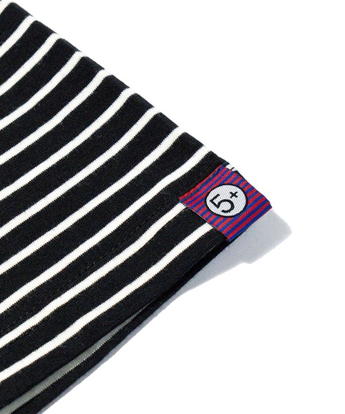 SAGE(セージ)の「SAGE / セイジ being sage Striped S/S Tee(Tシャツ/カットソー・メンズ・グリーン/ピンク・MEDIUM/SMALL)」の4枚目の写真