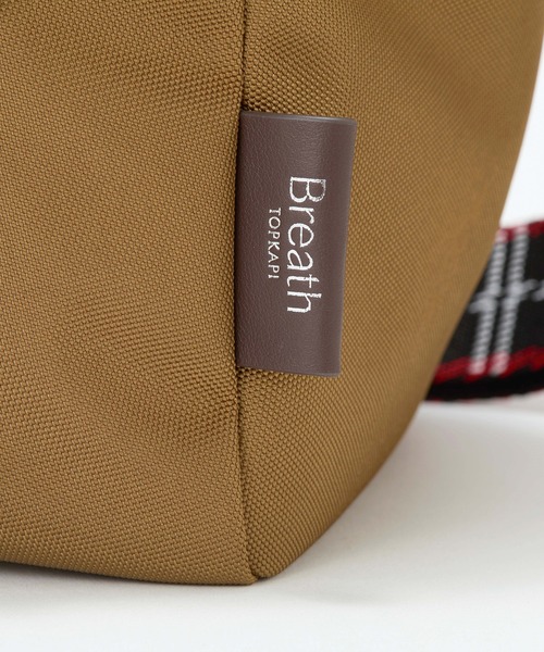 Breath TOPKAPI(ブレストプカピ)の「【Breath TOPKAPI】チェックハンドル 2way トートバッグ M / 撥水(トートバッグ・レディース・ブラウン/ブラック・FREE)」の9枚目の写真