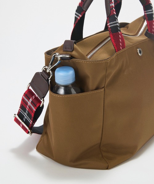 Breath TOPKAPI(ブレストプカピ)の「【Breath TOPKAPI】チェックハンドル 2way トートバッグ M / 撥水(トートバッグ・レディース・ブラウン/ブラック・FREE)」の11枚目の写真