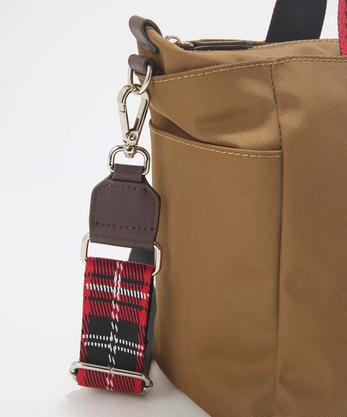 Breath TOPKAPI(ブレストプカピ)の「【Breath TOPKAPI】チェックハンドル 2way トートバッグ M / 撥水(トートバッグ・レディース・ブラウン/ブラック・FREE)」の14枚目の写真
