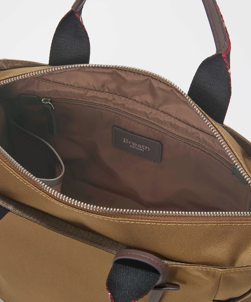 Breath TOPKAPI(ブレストプカピ)の「【Breath TOPKAPI】チェックハンドル 2way トートバッグ M / 撥水(トートバッグ・レディース・ブラウン/ブラック・FREE)」の21枚目の写真
