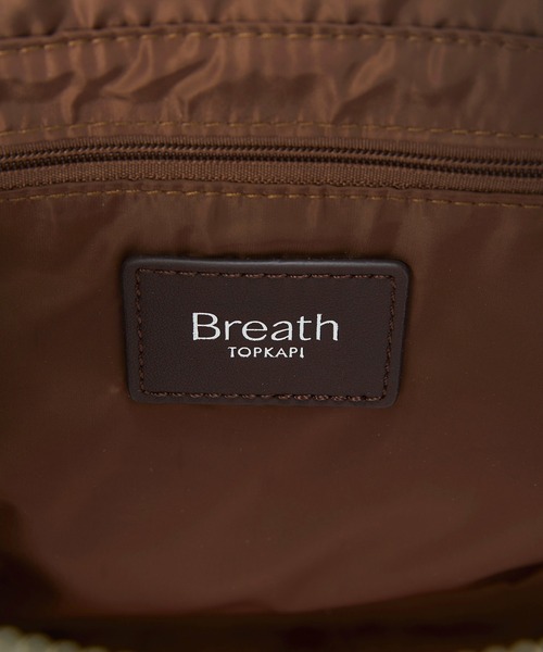 Breath TOPKAPI(ブレストプカピ)の「【Breath TOPKAPI】チェックハンドル 2way トートバッグ M / 撥水(トートバッグ・レディース・ブラウン/ブラック・FREE)」の22枚目の写真