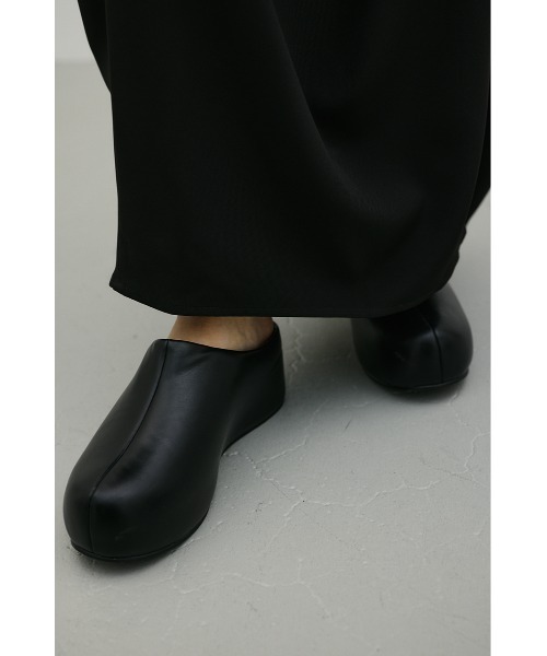 STYLEMIXER(スタイルミキサー)の「プラットフォームサボ(サンダル・レディース・ブラック/ブラウン・SMALL/LARGE/MEDIUM)」の13枚目の写真