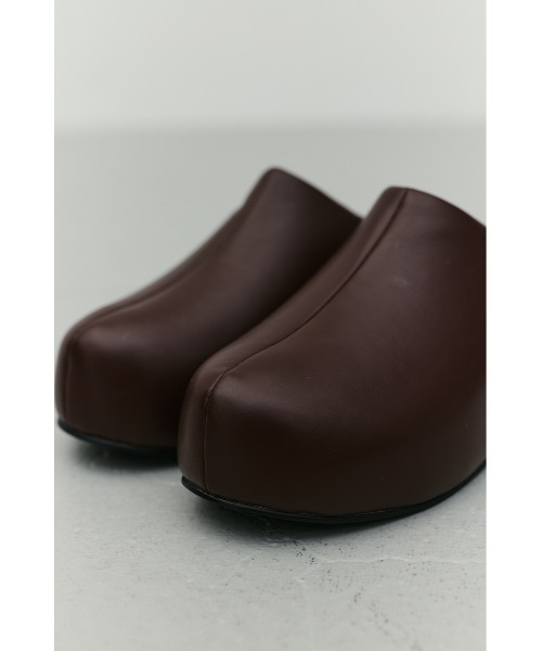 STYLEMIXER(スタイルミキサー)の「プラットフォームサボ(サンダル・レディース・ブラック/ブラウン・SMALL/LARGE/MEDIUM)」の9枚目の写真