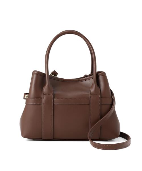NATURAL BEAUTY BASIC（ナチュラルビューティーベーシック）の「クロスベルトミディトート（トートバッグ・レディース・ブラック/レッド/ブラウン・-）」の5枚目の写真