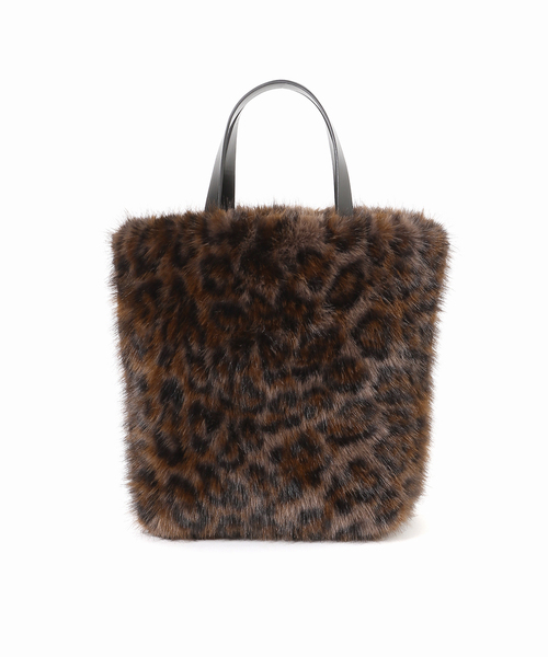 JOURNAL STANDARD relume(ジャーナルスタンダード レリューム)の「《WEB・一部店舗限定》relumeレオパードファーバッグ(ハンドバッグ・レディース・ブラウン・FREE)」の7枚目の写真