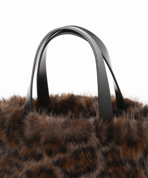 JOURNAL STANDARD relume(ジャーナルスタンダード レリューム)の「《WEB・一部店舗限定》relumeレオパードファーバッグ(ハンドバッグ・レディース・ブラウン・FREE)」の11枚目の写真