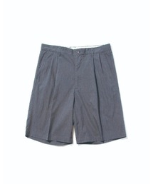 【L'eau bleue】C/N LIGHT TWILL WIDE SHORTS