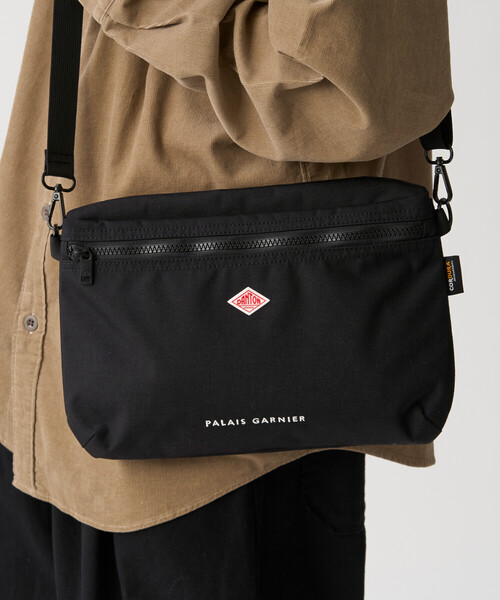 DANTON(ダントン)の「PALAIS GARNIER - CORDURA® Canvas Shoulder Pouch(ショルダーバッグ・レディース・オレンジ系その他/ダークブラウン/ダークグレー/グレイッシュベージュ/ブルー系その他/ブラック・-)」の9枚目の写真