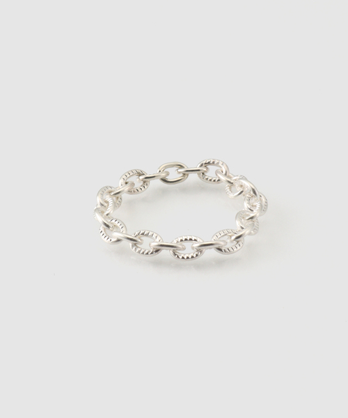 FRAMeWORK(フレームワーク)の「SYMPATHY OF SOUL / シンパシー・オブ・ソウル GROOVE AZUKI CHAIN RING(シルバー)(リング・レディース・シルバー・11/14)」の1枚目の写真