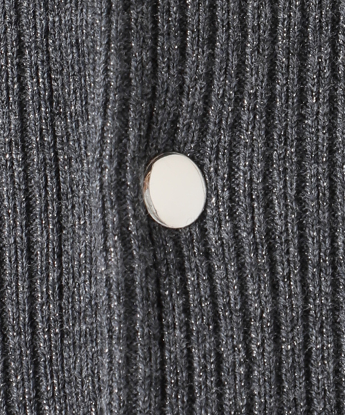 NOCTO ARCHIVE(ノクトアーカイブ)の「NOCTO ARCHIVE/ノクト アーカイブ Elbow Patch Henley Neck Knit(ニット/セーター・メンズ・チャコールグレー/ブラック・MEDIUM/LARGE)」の11枚目の写真