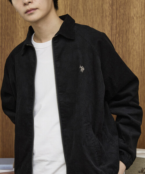 U.S. POLO ASSN.(ユーエスポロアッスン)の「U.S. POLO ASSN. × PUBLUX/ユーエスポロアッスン 別注 ダブルジップ スイングトップ ジャケット 限定展開(ブルゾン・メンズ・ダークブラウン/ブラック/ブラウン/ネイビー/チャコールグレー・LARGE/MEDIUM/SMALL)」の21枚目の写真