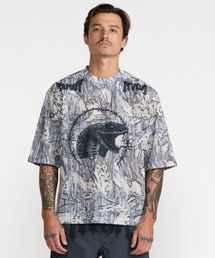 RVCA メンズ TAPOUT MESH JERSEY TEE Tシャツ 【2026年秋冬モデル】/ルーカメッシュジャージ半袖Tシャツ