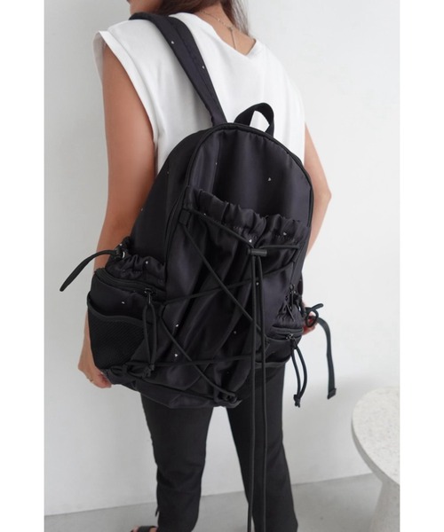 Drawcord Nylon Backpack（バックパック/リュック）｜TRUNC（トランク