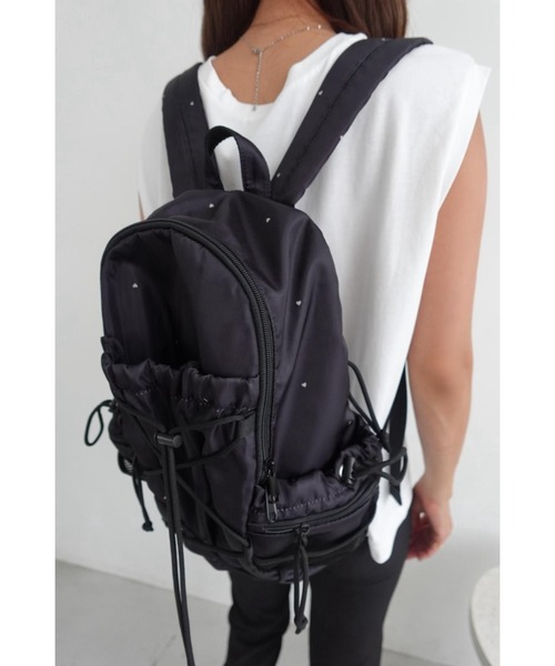 Drawcord Nylon Backpack（バックパック/リュック）｜TRUNC（トランク