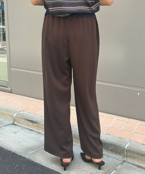 le.coeur blanc（ルクールブラン）の「エアリーパンツ（その他パンツ・レディース・ブラック/ブラウン・38）」の21枚目の写真