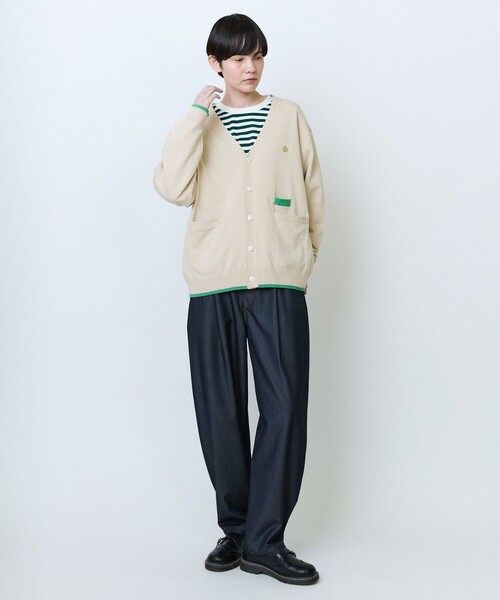 FRAPBOIS(フラボア)の「ニューカーディガン(カーディガン/ボレロ・レディース・ブラック/ベージュ/ボルドー・2/1)」の12枚目の写真