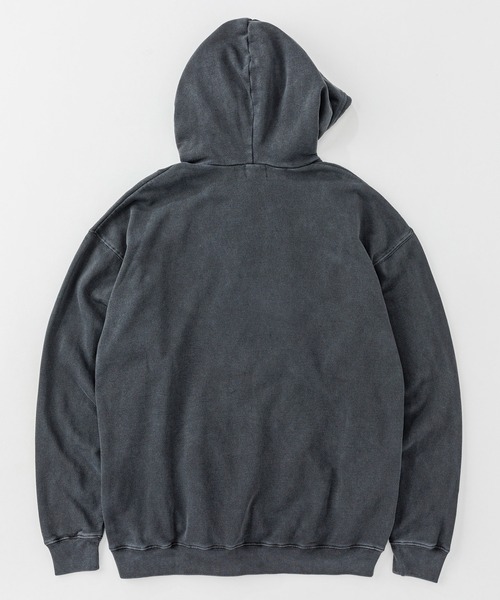 KAVU(カブー)の「KAVU/カブー Sleeve Print Parka (Pigment) /スリーブプリント パーカー(ピグメント)(パーカー・メンズ・ブラック/レッド/パープル・MEDIUM/SMALL/LARGE)」の4枚目の写真