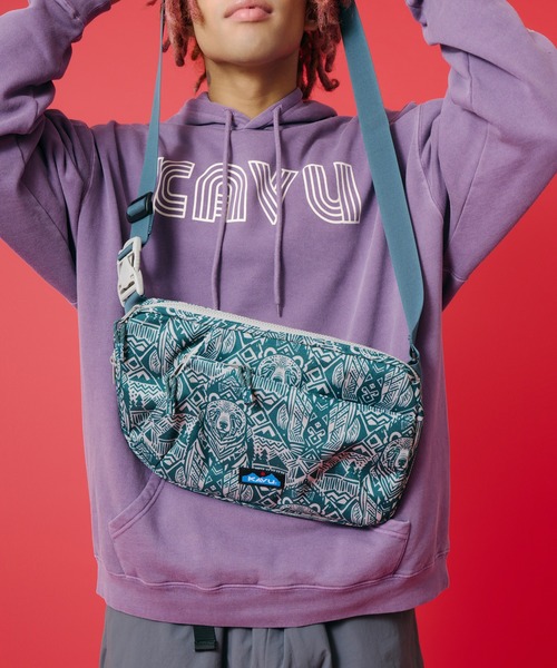 KAVU(カブー)の「KAVU/カブー Sleeve Print Parka (Pigment) /スリーブプリント パーカー(ピグメント)(パーカー・メンズ・ブラック/レッド/パープル・MEDIUM/SMALL/LARGE)」の13枚目の写真