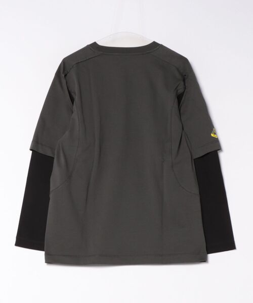 L.H.P(エルエイチピー)の「AFFIXWRKS/アフィックス/AWMR DUAL SLEEVE L/S TEE(Tシャツ/カットソー・メンズ・ブラック・S/M)」の2枚目の写真