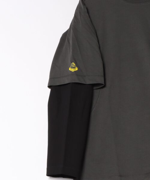 L.H.P(エルエイチピー)の「AFFIXWRKS/アフィックス/AWMR DUAL SLEEVE L/S TEE(Tシャツ/カットソー・メンズ・ブラック・S/M)」の3枚目の写真