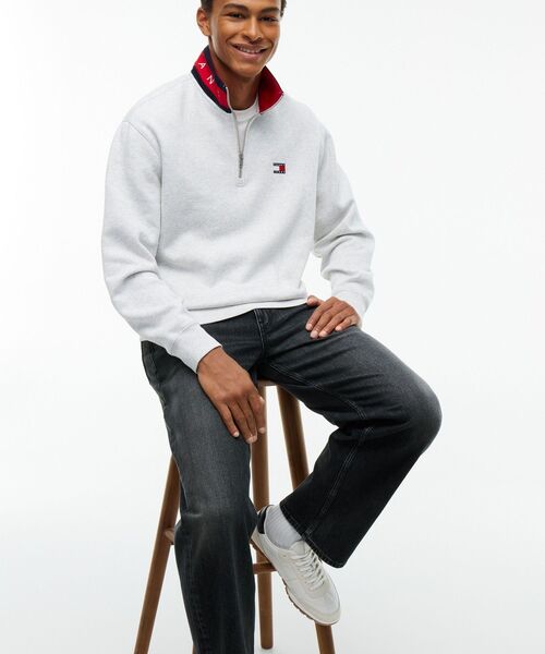 tommy jeans(トミー ジーンズ)の「ルーズフィットストレートジーンズ(デニムパンツ・メンズ・ブラック・34inch/32inch/30inch/28inch)」の5枚目の写真