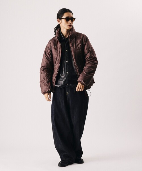 NANGA(ナンガ)の「NANGA/ナンガ SP RIPSTOP NEW STAND DOWN JACKET/別注 リップストップ ニュー スタンド ダウンジャケット(ダウンジャケット/コート・メンズ・ブラウン/ブラック/グレー・X-LARGE/LARGE/MEDIUM/SMALL)」の17枚目の写真