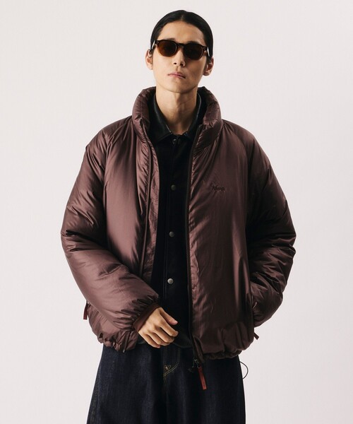 NANGA(ナンガ)の「NANGA/ナンガ SP RIPSTOP NEW STAND DOWN JACKET/別注 リップストップ ニュー スタンド ダウンジャケット(ダウンジャケット/コート・メンズ・ブラウン/ブラック/グレー・X-LARGE/LARGE/MEDIUM/SMALL)」の12枚目の写真