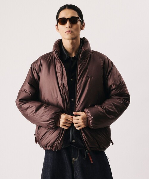 NANGA(ナンガ)の「NANGA/ナンガ SP RIPSTOP NEW STAND DOWN JACKET/別注 リップストップ ニュー スタンド ダウンジャケット(ダウンジャケット/コート・メンズ・ブラウン/ブラック/グレー・X-LARGE/LARGE/MEDIUM/SMALL)」の13枚目の写真