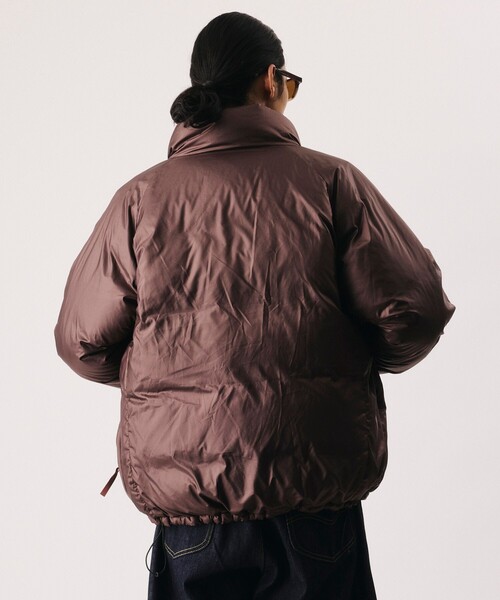 NANGA(ナンガ)の「NANGA/ナンガ SP RIPSTOP NEW STAND DOWN JACKET/別注 リップストップ ニュー スタンド ダウンジャケット(ダウンジャケット/コート・メンズ・ブラウン/ブラック/グレー・X-LARGE/LARGE/MEDIUM/SMALL)」の7枚目の写真