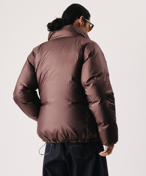 NANGA(ナンガ)の「NANGA/ナンガ SP RIPSTOP NEW STAND DOWN JACKET/別注 リップストップ ニュー スタンド ダウンジャケット(ダウンジャケット/コート・メンズ・ブラウン/ブラック/グレー・X-LARGE/LARGE/MEDIUM/SMALL)」の8枚目の写真