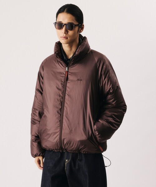 NANGA(ナンガ)の「NANGA/ナンガ SP RIPSTOP NEW STAND DOWN JACKET/別注 リップストップ ニュー スタンド ダウンジャケット(ダウンジャケット/コート・メンズ・ブラウン/ブラック/グレー・X-LARGE/LARGE/MEDIUM/SMALL)」の9枚目の写真