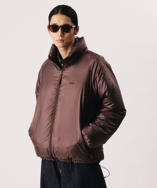 NANGA(ナンガ)の「NANGA/ナンガ SP RIPSTOP NEW STAND DOWN JACKET/別注 リップストップ ニュー スタンド ダウンジャケット(ダウンジャケット/コート・メンズ・ブラウン/ブラック/グレー・X-LARGE/LARGE/MEDIUM/SMALL)」の11枚目の写真