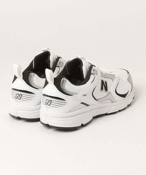 NEW BALANCE（ニューバランス）の「ニューバランス New Balance ML408（スニーカー・メンズ・ホワイト×ブラック・23.0cm/24.0cm/26.5cm/27.0cm/27.5cm/28.0cm/26.0cm/25.5cm/25.0cm/24.5cm）」の2枚目の写真