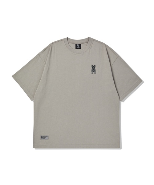 LIFE WORK(ライフワーク)の「共用) シリコンラドックワッペン半袖Tシャツ(Tシャツ/カットソー・レディース・ホワイト/ブラック/グレー/カーキ/ライトピンク・MEDIUM/LARGE/X-SMALL/SMALL)」の3枚目の写真