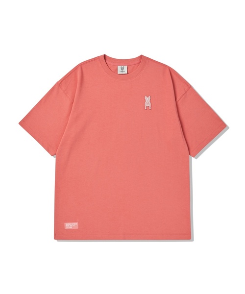 LIFE WORK(ライフワーク)の「共用) シリコンラドックワッペン半袖Tシャツ(Tシャツ/カットソー・レディース・ホワイト/ブラック/グレー/カーキ/ライトピンク・MEDIUM/LARGE/X-SMALL/SMALL)」の5枚目の写真