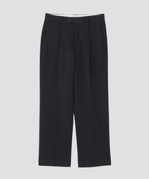 YLEVE / 2/72 WOOL TRICHOTINE TROUSERS