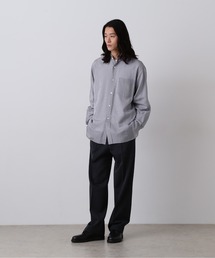 YLEVE / 2/72 WOOL TRICHOTINE TROUSERS