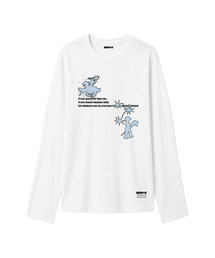 オーバーサイズ RUN SKY 長袖Tシャツ