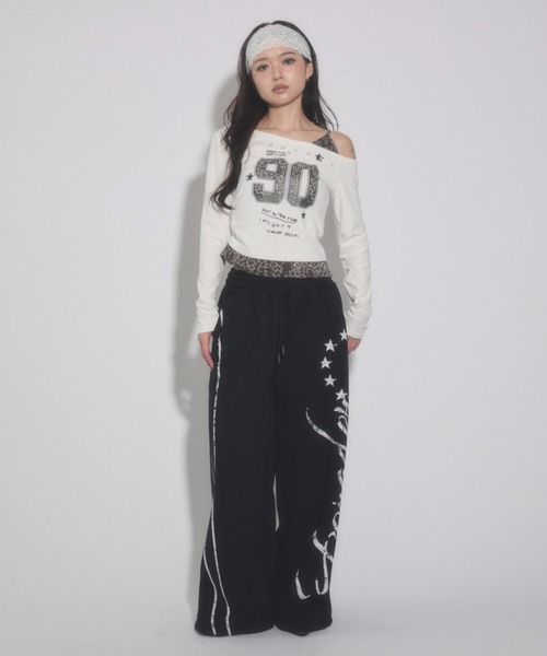 dispark(ディスパーク)の「DISPARK/レオパードデザイントップ(Tシャツ/カットソー・レディース・ホワイト/カーキ・FREE)」の14枚目の写真