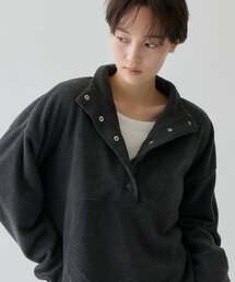 COLONY 2139 | MOTION/セットアップ/秋服 フリースハーフボタンプルオーバー(スウェット)